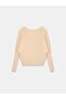 10860 Boat Neck Sequined Knit Sweater - 6