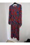 Premium Quality, 100% Lycra-Free Cotton Fabric, Round Neck, A-Line, Plain, Long Dress - 2