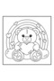 Relaxation 40-Page Coloring Book-Thick Pages (21 X 21 cm) Suitable for Children and Adults - 2