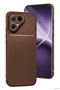 Ilkestor Tecno Pova Curve 2 5g Auto Focus Carbon Cover (13026) - Brown