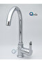 Elite Series Luxury Kitchen Sink Faucet with Brass Body, Double Water Inlet, 360 Degree Swivel Tip - 3