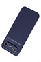 Ilkestor Tecno Spark Slim 5g Auto Focus Carbon Cover (13011) - Navy Blue - 4