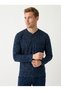 Men's Patterned Long Sleeved Pajama Set - 3