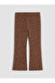 Crew Neck Printed Girl's Suit - 4