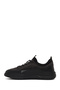 Men's Gray Lace-Up Thick-Soled Leather Sneaker Wm660010Dk - 3