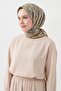 Soft Scarf Minimal Motif Silver - 3