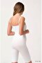 Ilkestor White Women's Long Seamless Corset - 751 - (20107) Size S - 2