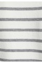 Regular Fit Zippered Striped Women's Gray Sweater - 6