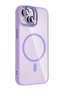 Ilkestor iPhone 14 Remim Lens Cover with Magsafe Stand (34344) - Lilac - 2