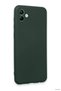 Ilkestor Galaxy A04E Case First Silicone - (42216) Dark Green