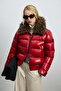 Daısy Goose Down Women's Coat Dark Red - 5