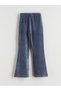 Vizyon New Season Elastic Waist Spanish Leg Velvet Girls' Leggings - 3