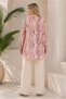 Patterned Satin Tunic 21050 - 4