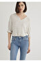 Women's Non-Denim Striped Blouse M1210328-83905