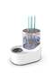 USB Rechargeable Electric Makeup Brush Cleaner & Dryer with Holder - Automatic Cosmetic Brus