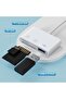 3 in 1 USB C SD Card Reader, USB 2.0 High Speed Memory Card Reader Adapter - Supports SD/Micro SD/SD - 3