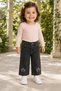 Girls Embroidered Denim Jeans