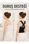 Posture Correction Corset with Back Support and Adjustable Elastic Waist Corset