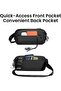 Compact EDC Sling Bag, Minimalist Chest Shoulder Backpack Crossbody Bag for Men Women, Lightweight Carry Casual Bag - 6