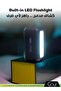 10000 mAh Flash Power Bank Portable Charger - Dual Device Charging, Qualcomm Quick Charge 3.0, Power Delivery PD Technology, Digital Display & LED Flashlight - Black - 4