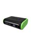 10000 mAh Bolt+D Portable Power Bank Black/Green - 3