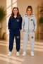 Armikids Unisex Children's 2-Piece Hooded Zippered Multi-Colored Tracksuit Set