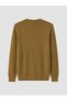 Vizyon New Season Yellow Crew Neck Men's Knitwear Sweater - 7