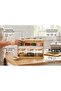 2-Tier Bamboo Spice Rack Organizer with 7 Mixed-Size Airtight Glass Jars & Lids, Countertop Storage Shelf for Spices, Herbs, Seasonings, Dry Goods and Kitchen Pantry Organization - 2