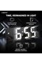 Electronic Clock,Digital Alarm Clock,LED Bedside Alarm Clocks,Touch Snooze,7 Brightness Adjust - 3
