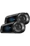 FX-S Motorcycle Bluetooth Headset V5.4, 2-Way Helmet Intercom Communication System with IP