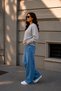 Women's 3 Thread Fabric Soft Cotton Inside Stone Color Sweatshirt - 4