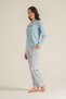 Most Wonderful Time of the Year Women's Pink Long Sleeve Pajama Set Pc9269-S-V2 - 7