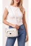 Women's Monogram Patterned Multi-Compartment Long Strap Cross Shoulder Bag - 2