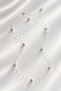Fringed Pearl String in Silver Color 27.5 Meters – Decorative Pearl Ribbon, Beaded Ornament String, Bundle for Engagement Wedding Gift Wrapping Decoration - 2
