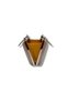 Varol 749-26 Laser Glitter Stone Handle Steel Case Evening Dress Bag - 3