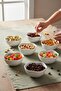 6-Piece Porcelain Bowl Snack Bowl Sauce Bowl Delicate 11*5cm