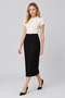 Women's Slit Midi Skirt