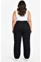 Women's High Waist Straight Leg Denim Trousers - 2