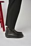 Z555360803 Black Genuine Leather Comfort Orthopedic Sole Women's Boots - 3