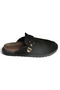 Z250525202 Black Suede Closed-Front Women's Slippers - 5