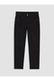 Özmarka New Season Black Regular Fit Boys Gabardine Trousers - 3