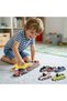 Set of 6 Flying 10.5 cm Metal Pull and Drop Racing Cars Fun Toy Car Set with Propellers - 5