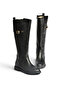 Z973552209 Black Flat Sole Women's Boots - 5