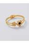 Golden Bloom Floral Bangle Kids Bangle Size 2.2 – 18K Gold Plated Stainless Steel, PVD Coated & Tarnish Resistant - 4