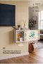 Wooden Wall Mounted Fuse Box Storage Decorative Socket Modem Wifi Hider Cable Organizer Box