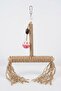 Multifunctional Bird Toy 40X25 cm Jute Perch for Budgie and Cockatiel - 2