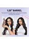 5 in 1 Curling Iron Set with Curling Brush and 4 Interchangeable Ceramic Curling Wand (0.35''-1.25”), Instant Heat Up, Dual Voltage Hair Curler, Rose Gold - 5