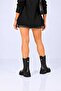 Laceless Zippered Genuine Leather Casual Boots 347-7614 Women's Boots - 4