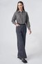 Comfortable Cut Trousers with Waist Detail 79003