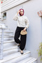 Alva Premium Windbreaker Detailed Pocketed Lyocell Woven Hijab Shirt - 3